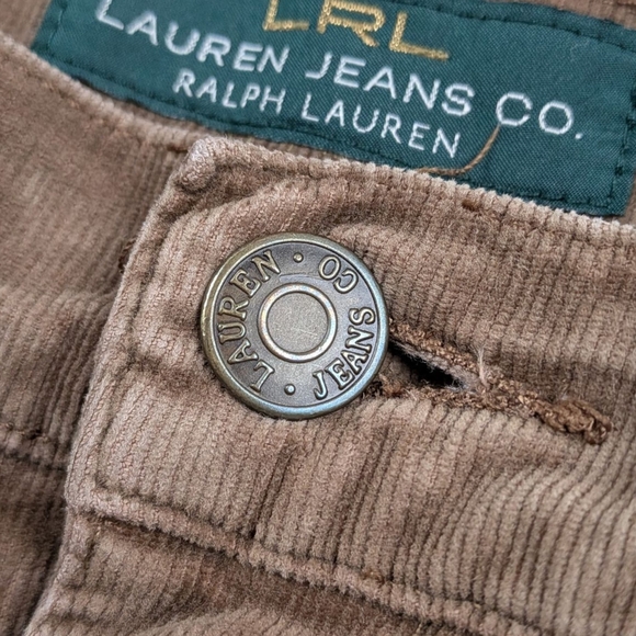 Lauren Jeans Co Ralph Lauren LRL Corduroy Classic Straight Pants Womens Size 4 - Picture 6 of 12
